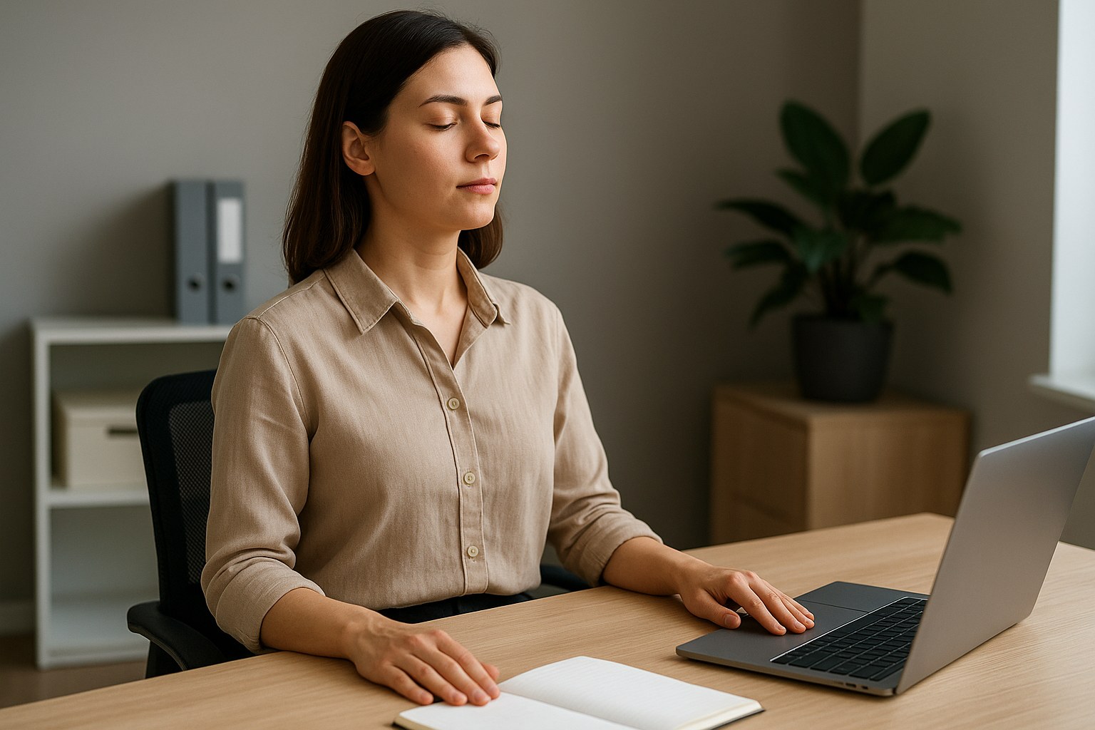 Respiration au bureau : techniques courtes pour se recentrer en travaillant